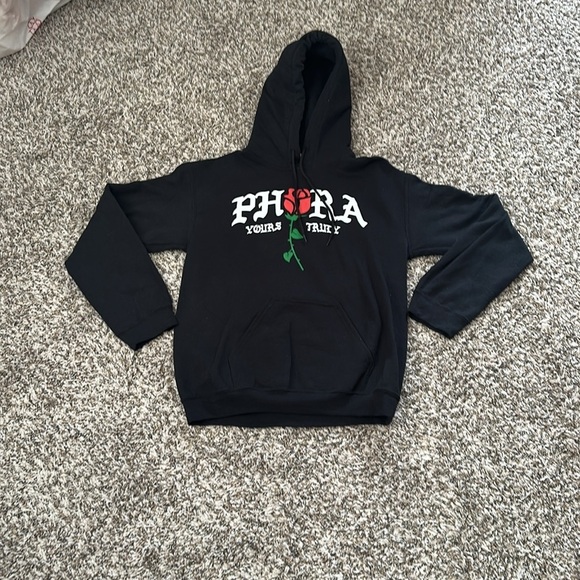 Phora Yours Truly Hoodie Unisex Size Small - Picture 2 of 5